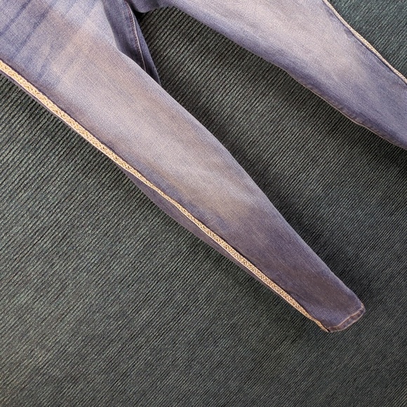 Jessica Simpson Kiss Me Mid Rise Skinny Jeans Poppy Series Size 2 - Picture 8 of 13